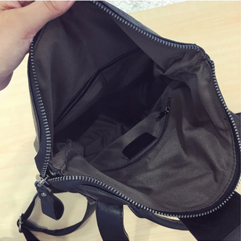 Leather Anti Theft Women Backpack Outdoor Travel Bag Large Capactiy Girl's Schoolbag Daily Knapsack Mochila Feminina Sac A Dos